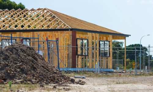 New home construction featuring expert framing near me, custom carpentry, and siding contractors by Duluth Construction, ensuring quality craftsmanship and durability.